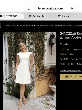 TERANI Cocktail dress